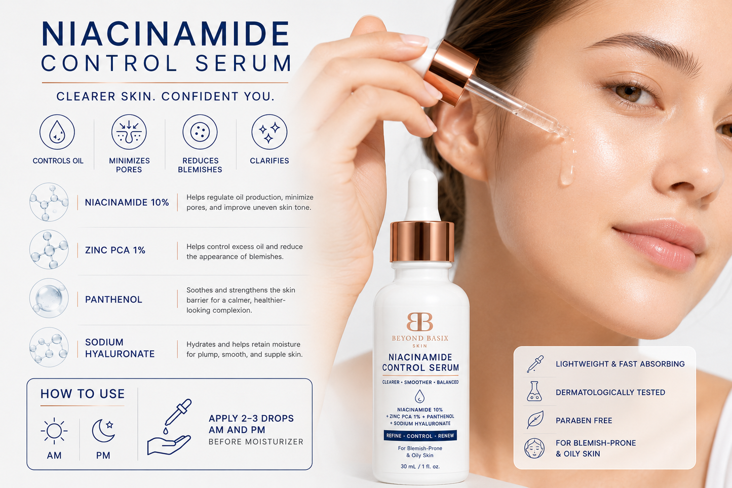 10% Niacinamide + 1% Zinc Serum™