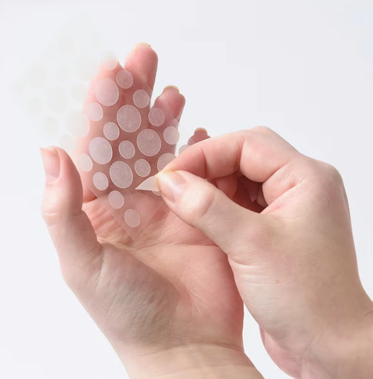 No Show Invisible Acne Patch – Hydrocolloid Pimple Patches for Fast Healing & Blemish Control