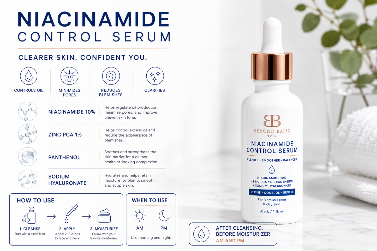 10% Niacinamide + 1% Zinc Serum™
