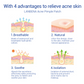No Show Invisible Acne Patch – Hydrocolloid Pimple Patches for Fast Healing & Blemish Control