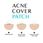 No Show Invisible Acne Patch – Hydrocolloid Pimple Patches for Fast Healing & Blemish Control