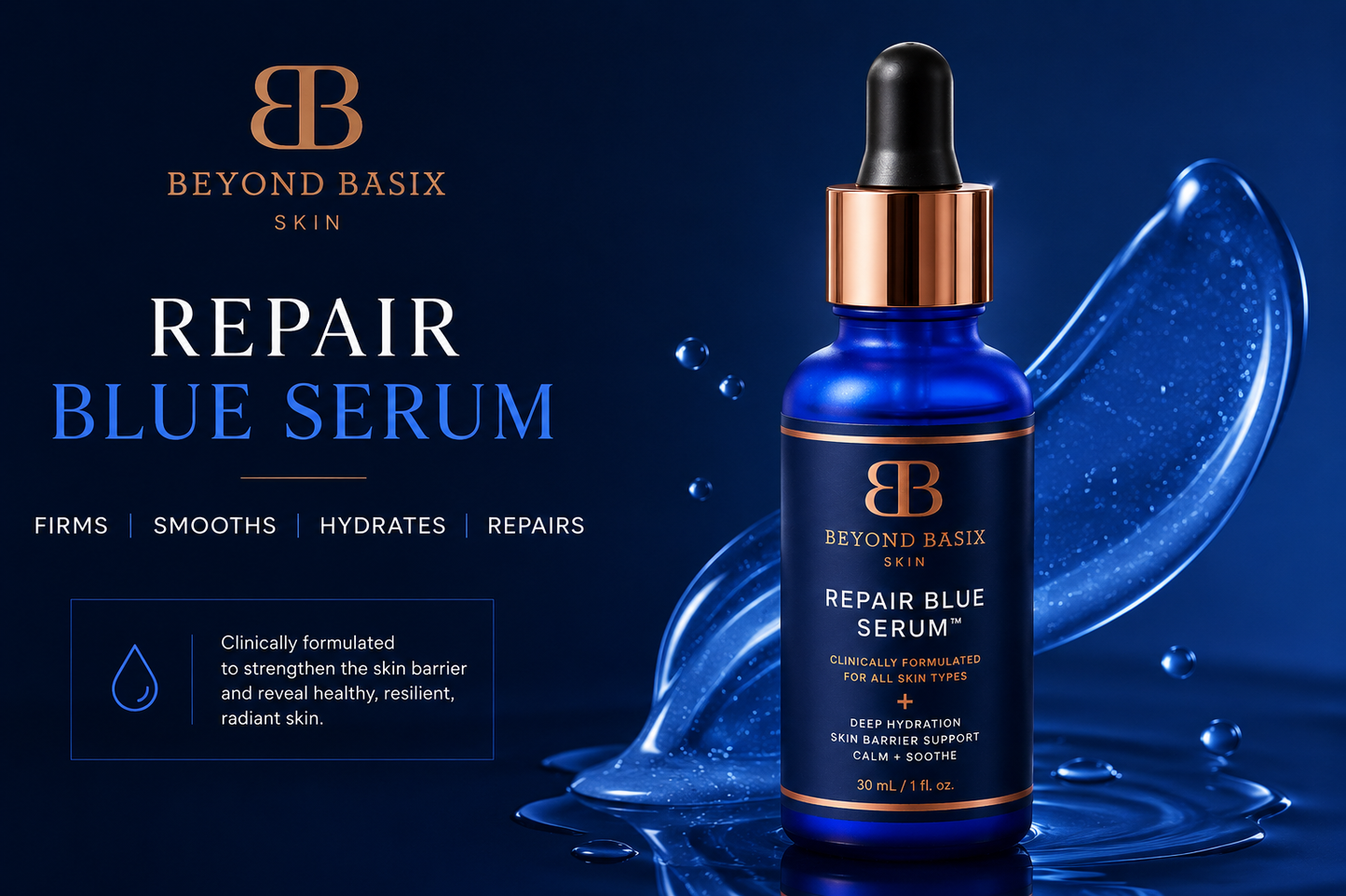 Repair Blue Serum™  Copper Tripeptide Repair Serum